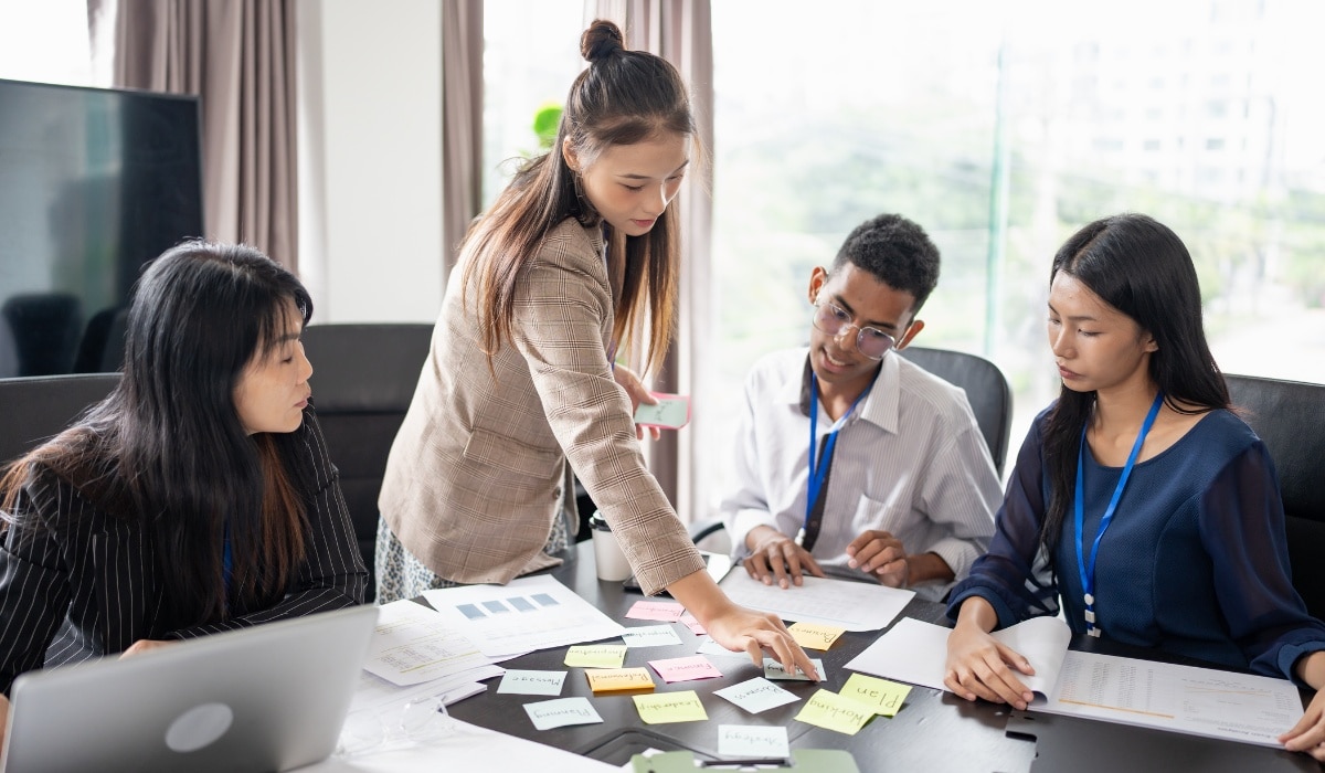 Team collaboration on federal job opportunities