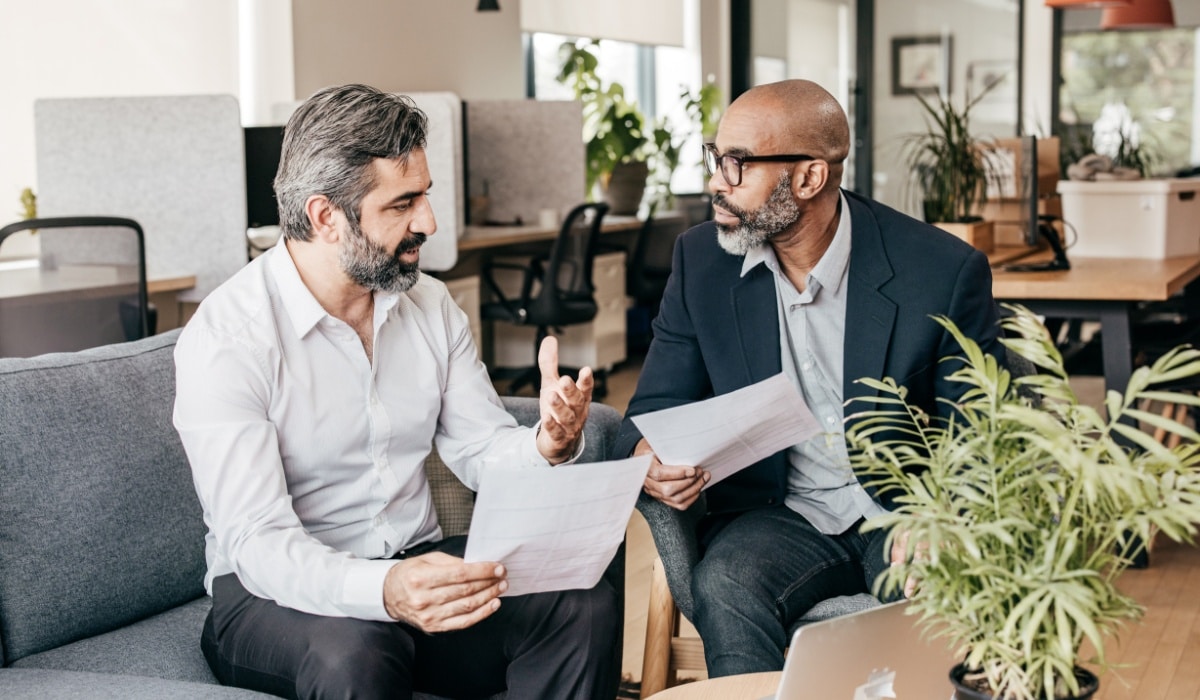 Discussing succession planning strategies